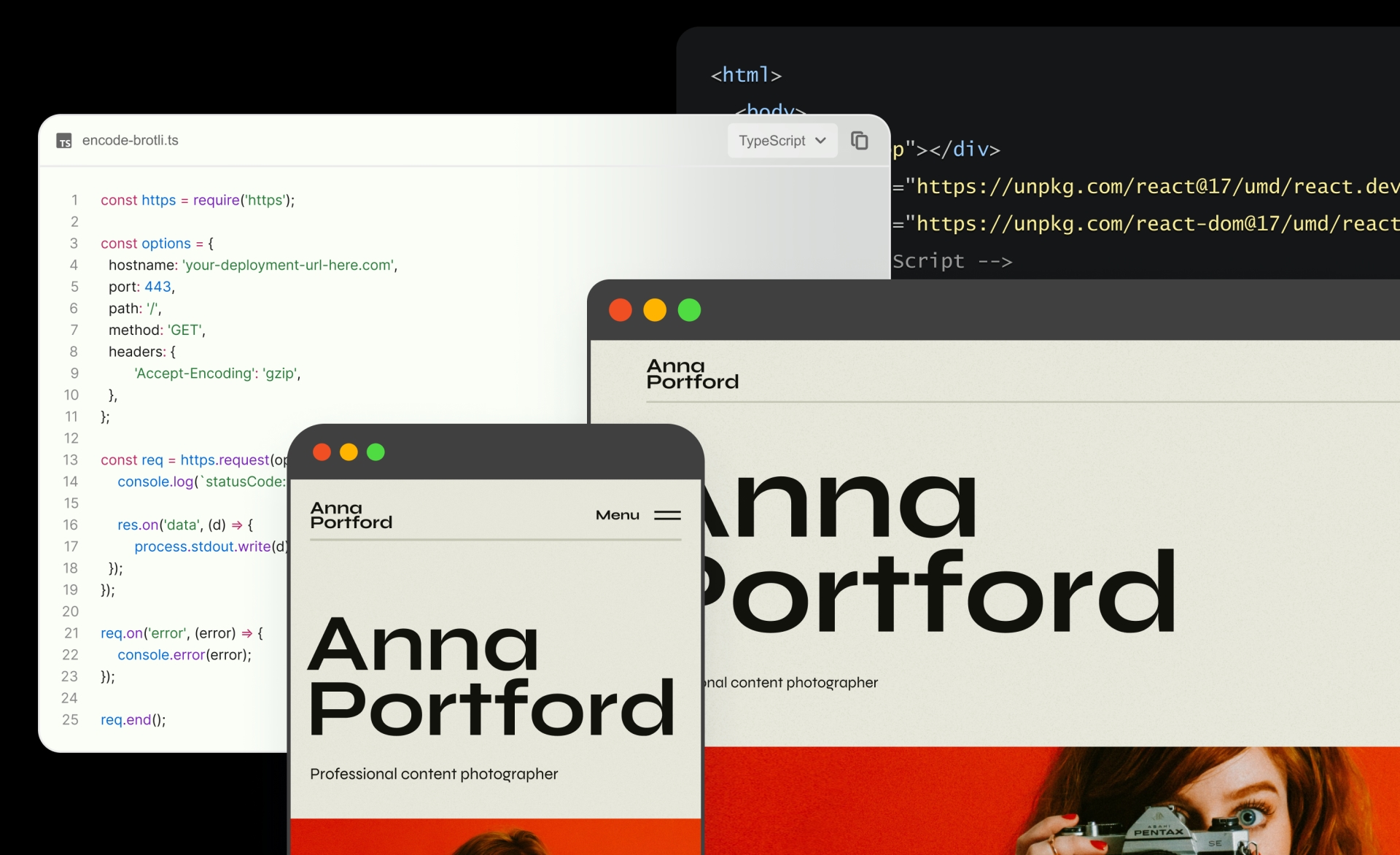 Ultra fast websites